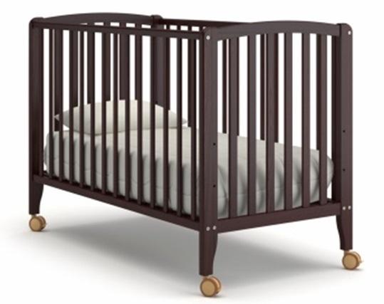Кровать для новорожденных Бьянка (маятн. мех. продольного качания)